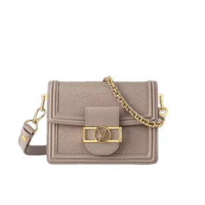 Louis Vuitton Mini Dauphine Poivre Brown - Repbags.is