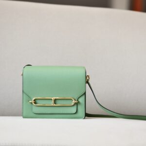 Roulis Mini Evercolor Vert Criquet (3I) Gold Hardware